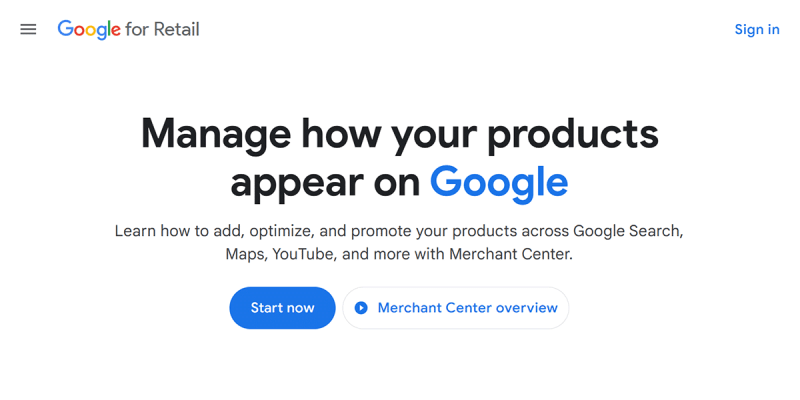 Google Merchant Center